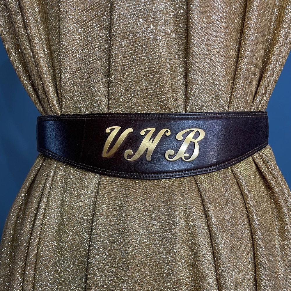 Thom Hird 1960s Western Belt